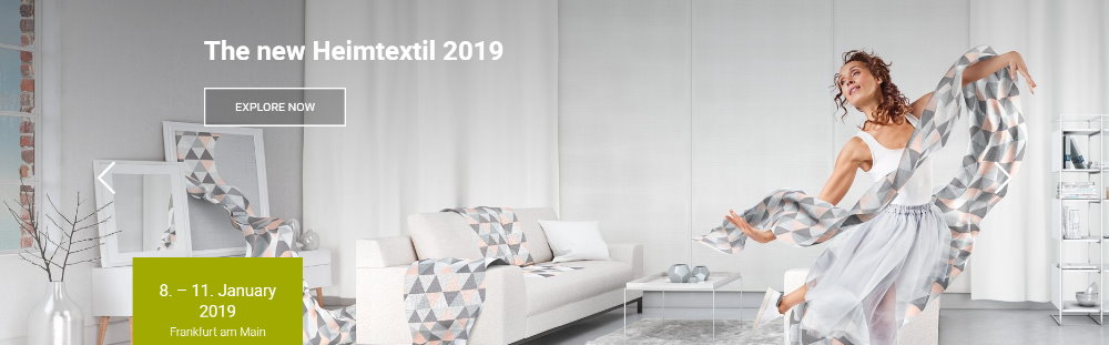 2019 Heimtextilフランクフルトホームテキスタイルフェア| LOVETEX フックとループ
